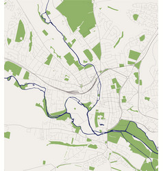 Map City Salisbury England Uk