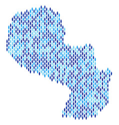 Paraguay Map Population Demographics