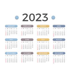 2023 Calendar