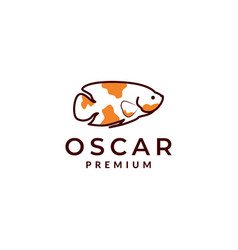 Abstract Fish Oscar Logo Design