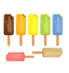 Colorful Icecream Popsicles