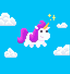 Pixel Art Unicorn