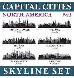 Capital Cities Skyline Set North America Part 1