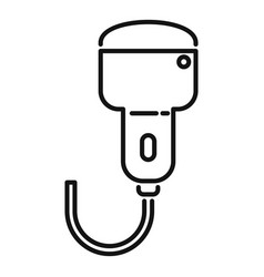 Sonograph Device Exam Icon Outline Clinic