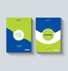 Corporate Business Proposal Cover Design Template