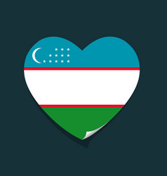 I Love Uzbekistan Heart