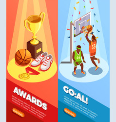 Basketball Awards Vertical Banners