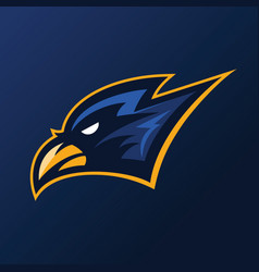 Crow Mascot Logo