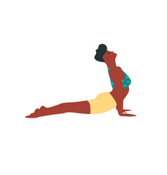 Cobra Pose Or Bhujangasana Yoga Asana