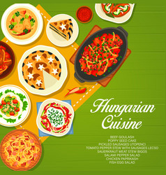 Hungarian Restaurant Food Menu Cover