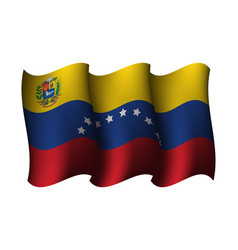 Venezuela Waving Flag Design