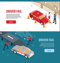 Driving School Failures Banners