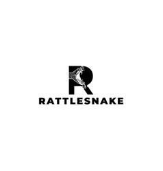 R Rattlesnake Logo Design