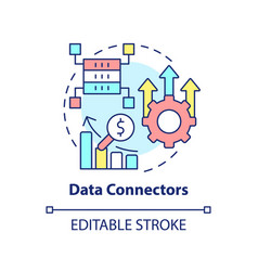 Data Connectors Concept Icon