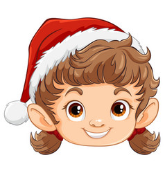 Cartoon Elf With A Joyful Christmas Spirit