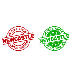 United Kingdom Newcastle Round Stamps