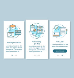 Become Nurse Onboarding Mobile App Page Screen