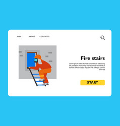 Fire Stairs Icon