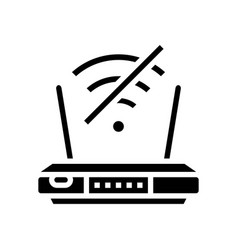 Network Troubles Repair Computer Glyph Icon