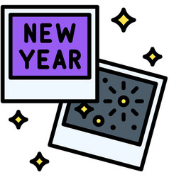 New Year Photo Icon Year Realated