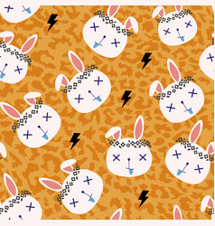 Pattern Seamless Dead Rabbits