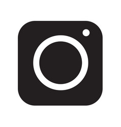 Instagram Icon Silhouette