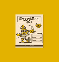 Flyer Menu Design For A Pizza Shop