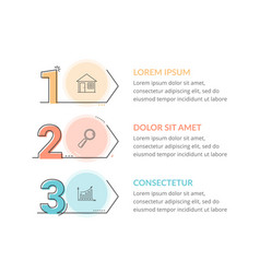 Infographic Template With 3 Steps