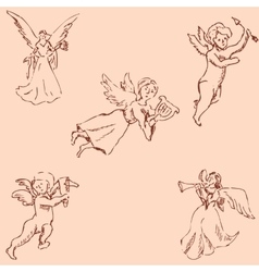 Pencil Sketch Angel Vector Images 78 Go on with your drawing. pencil sketch angel vector images 78
