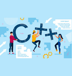 C Programming Tech Language Advertisement Poster