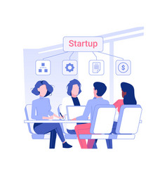 Startup Accelerator Isolated Concept