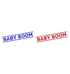 Baby Boom Watermarks With Grunge Surface