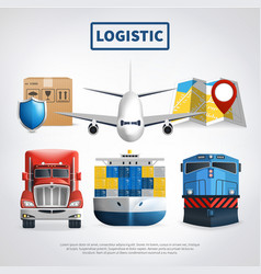 Colored Logistic Poster