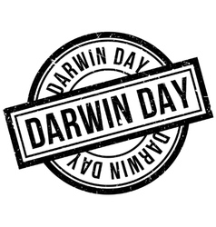 Darwin Day Rubber Stamp