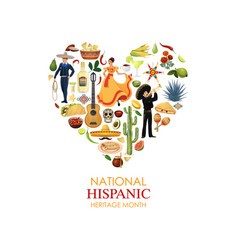 National Hispanic Heritage Month Banner Culture