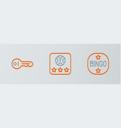 Set Line Bingo Old Key And Online Poker Table