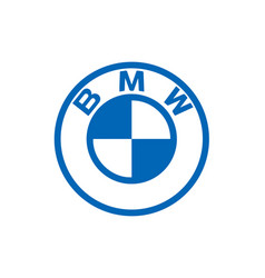 Bmw Brand Logo Symbol Blue Design Germany Car