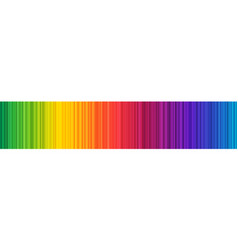 Rainbow Gradient Vertical Stripes