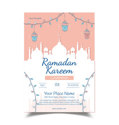 Ramadan Kareem Flyer