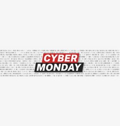 Cyber Monday Promotion Poster Template