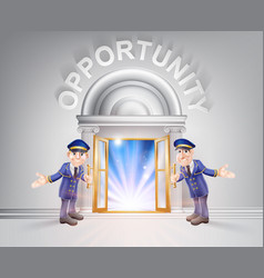 Door To Opportunity And Doormen