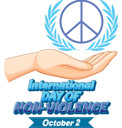 International Day Of Non Violence Poster