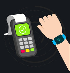 Nfc Cashless Transaction Process With Payment