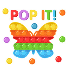 Cute Funny Pop It Pop It Fidget Sensory Toy Logo