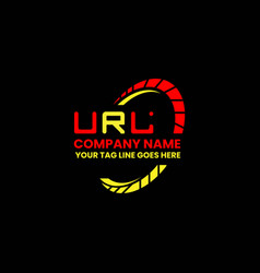 Url Letter Logo Design Simple And Modern