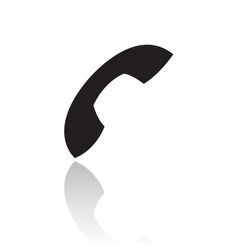 Black Simplistic Phone Symbol