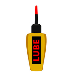 Bicycle Lube Tube Icon Cartoon Bike