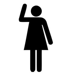 Figure Stick Icon Women