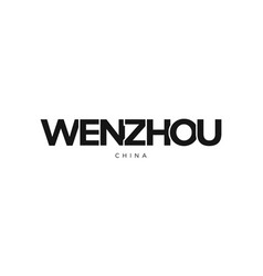 Wenzhou In The China Emblem The Design Features