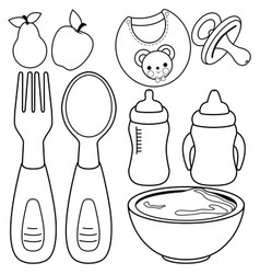 Baby Food Tableware Set